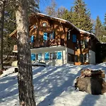 Prive Avec Vue Imprenable Sur Les Alpes Chalet