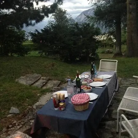 Prive Avec Vue Imprenable Sur Les Alpes Domek alpejski Crans-Montana