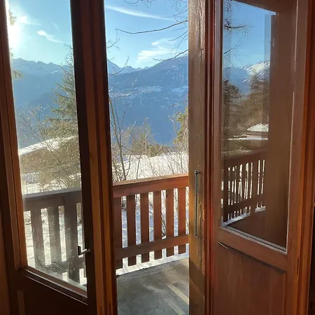 Prive Avec Vue Imprenable Sur Les Alpes Domek alpejski *