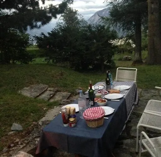 Prive Avec Vue Imprenable Sur Les Alpes Chalet Crans-Montana