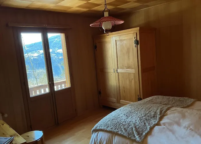 Prive Avec Vue Imprenable Sur Les Alpes Chalet