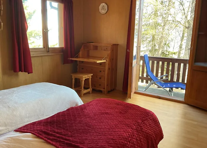 Chalet Prive Avec Vue Imprenable Sur Les Alpes