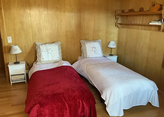 Prive Avec Vue Imprenable Sur Les Alpes Chalet Crans-Montana