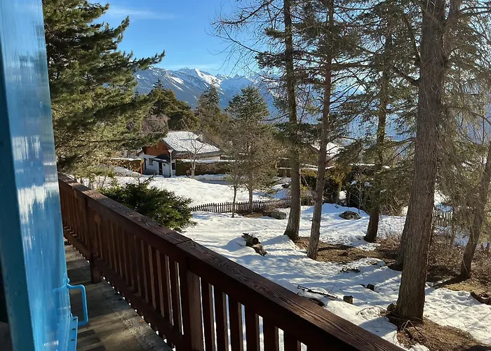 Chalet Prive Avec Vue Imprenable Sur Les Alpes