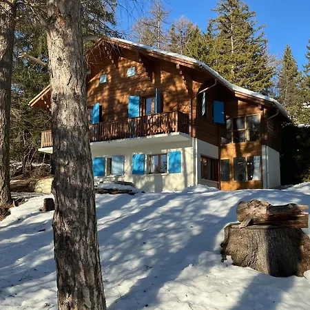 Prive Avec Vue Imprenable Sur Les Alpes Chalet