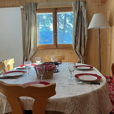 샬레 Prive Avec Vue Imprenable Sur Les Alpes *